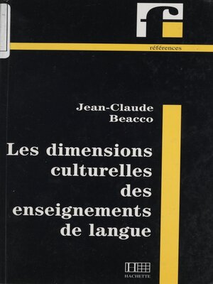 cover image of Les Dimensions culturelles des enseignements de langue